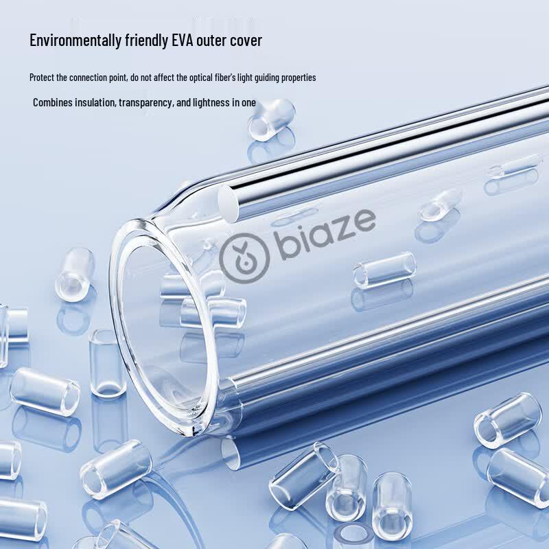 BIAZE 60mm Dual-Core Fiber Optic Heat Shrink Tube