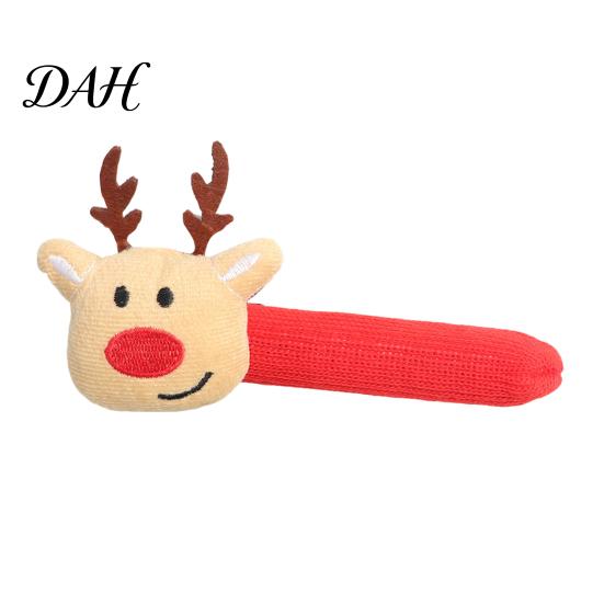 Knitted Santa Claus Door Knob Protectors Christmas Doorknob Covers, Reindeer Decor, Anti?Slip Protector Sleeves, Soft Plush Handle Sleeves