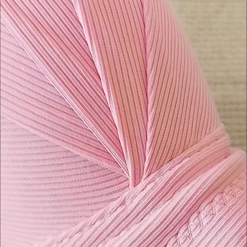 Large Size Front Buckle Without Steel Ring Bra Seamless Underwear Bra V-shaped Beautiful Back Receiving Breastfeedin For Ladies