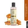 Khadi Natural Honey & Almond Hair Conditioner 210 ml Frizz Control Shine Boost For All Hair Types