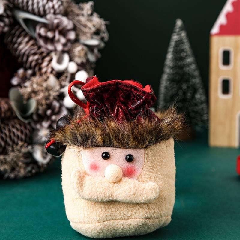 Adorable Christmas Apple Bags For Festive Decoration And Gift Wrapping For Kids