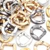 10pcs/bag Plated Acrylic Chain Tail Buckle Link Chain Connector For Jewelry Making Components Woman Handbag Parts Accessories