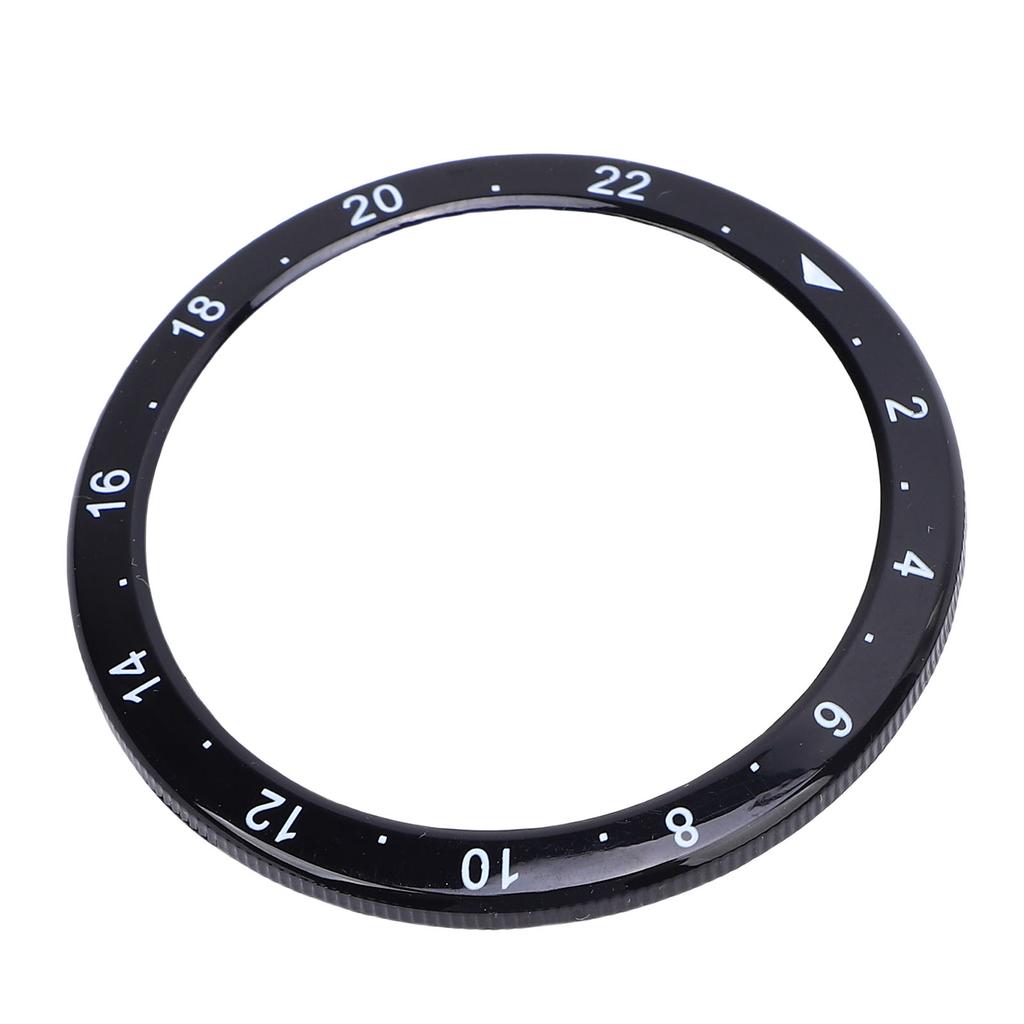 Uhrenlünetten-Ersatz für Xiaomi Watch S4 S3 Ziffer Punkt PC Uhrenlünetten-Einsatz Kratzfest