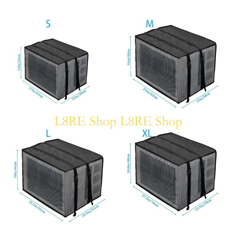 L8RE Window Air-Conditioning Guard Removable Waterproof Outdoor Air Conditioner Cover
