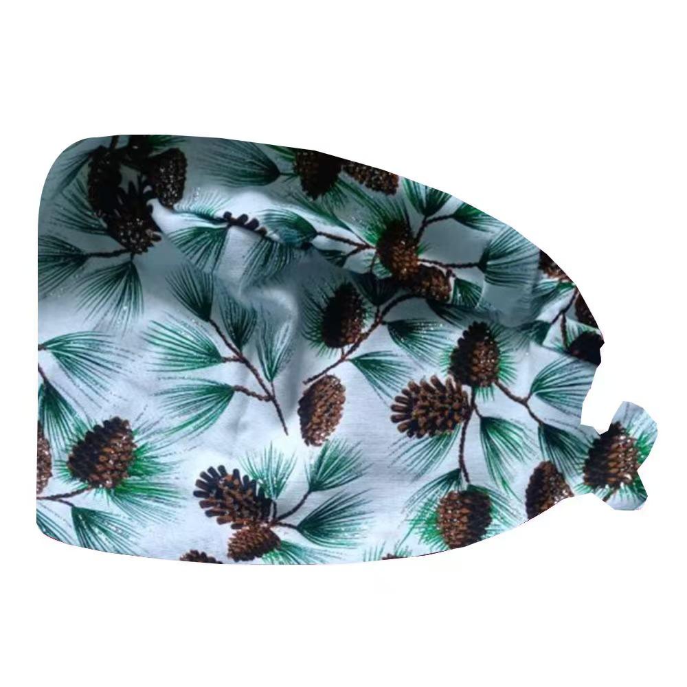 Cartoon Print Spa & Nurse Surgical Cap