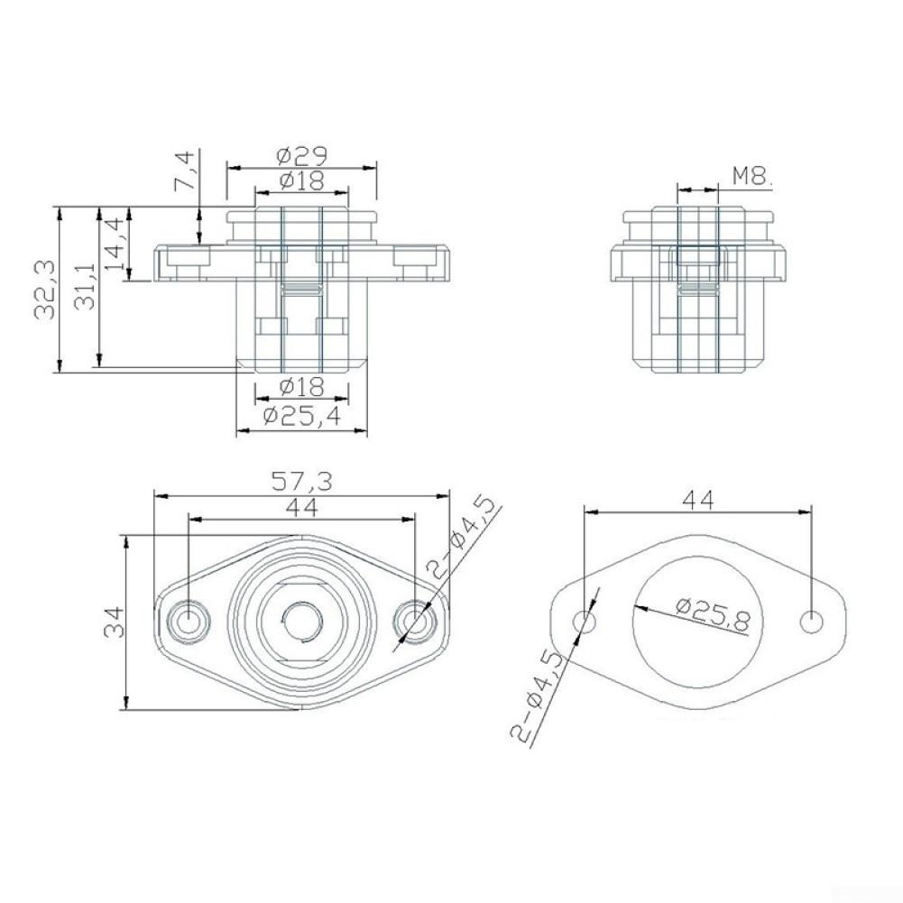Battery Terminal Block Copper Connector Energy Storage Terminal