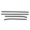 4Pcs Door Weatherstrip Trim 8 98052197 2 Dust Proof Wind Resistant Anti Leakage for D MAX RT 2012 to 2019