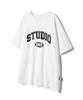 1993STUDIO Arch Logo T-Shirt_White