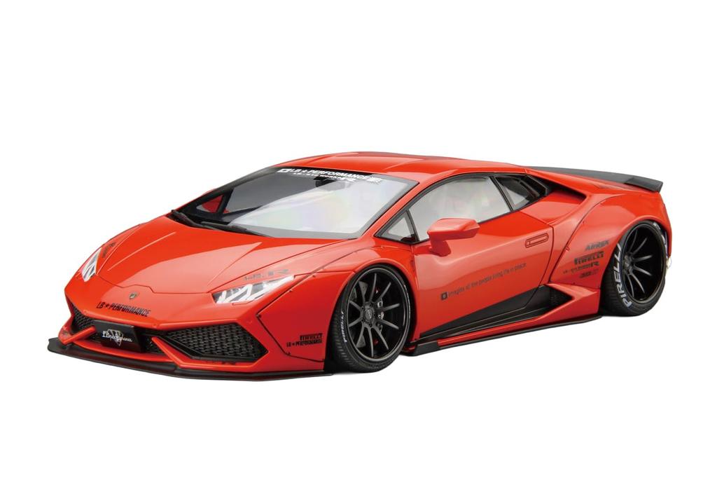 Aoshima Bunka Kyozai Liberty Walk LB Works Lamborghini Huracan Plastic Model (AOSHIMA) 1/24 Ver.1