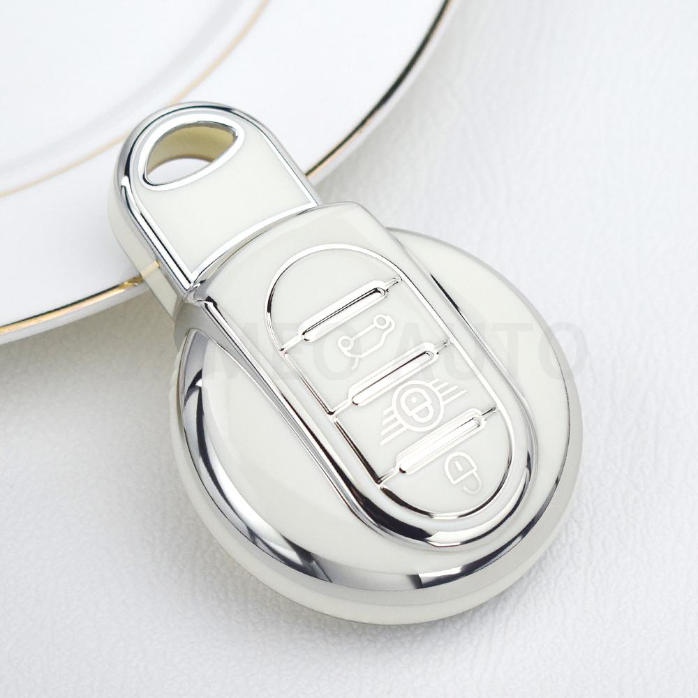 TPU Car Key Case Cover Protection Shell For BMW Mini COOPERS ONE JCW F56 F55 F54 F57 F60 R55 R56 R57 R58 R59 R60 S Roadster