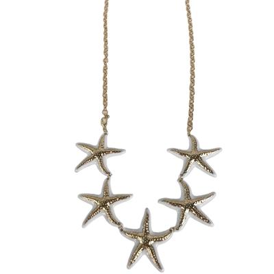 Bohemian Starfishes Waist Chain With Mixed Materials For Beach Vacation Outfits Summer Resort Accessory Stylish Adjustable Hip Belt