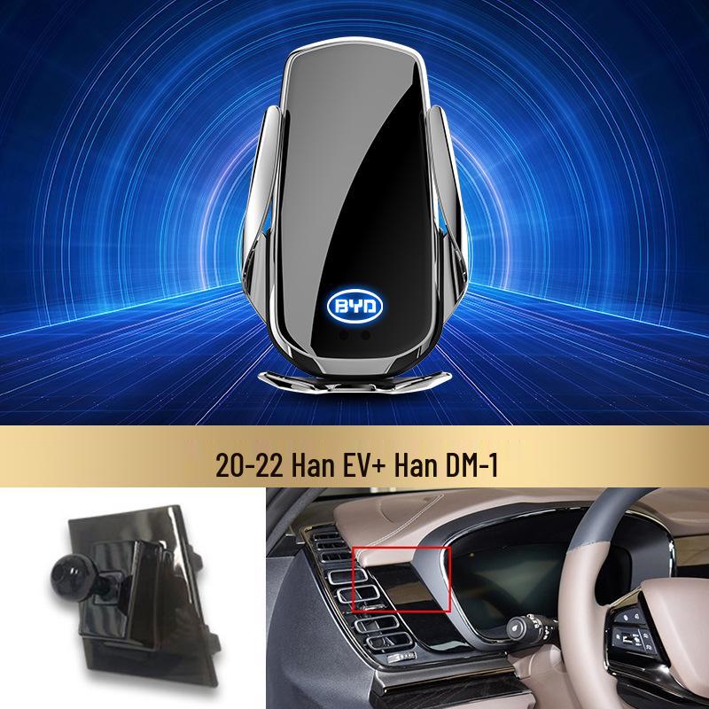 15W Wireless Charger & Navigation Bracket for BYD Song, Qin PLUS, Han EV, G3, Song MAX