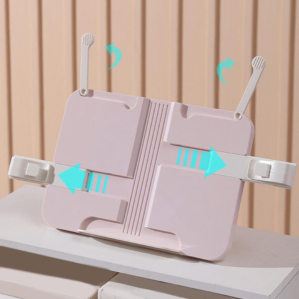 Book Holder for Table Use, Foldable Stand Reading and Recipes