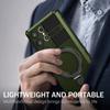 KEYSION Magnetic Case for MagSafe for Samsung S23 Ultra S23+ S22 Plus S21 S20 FE Ring Stand Phone Cover for Galaxy Note 20 Ultra