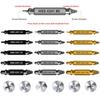 5Pcs Double Head Screw Extractor, Broken Screw Removal Tool Slide Tooth, Damaged Bolt Extractor Set for Home DIY