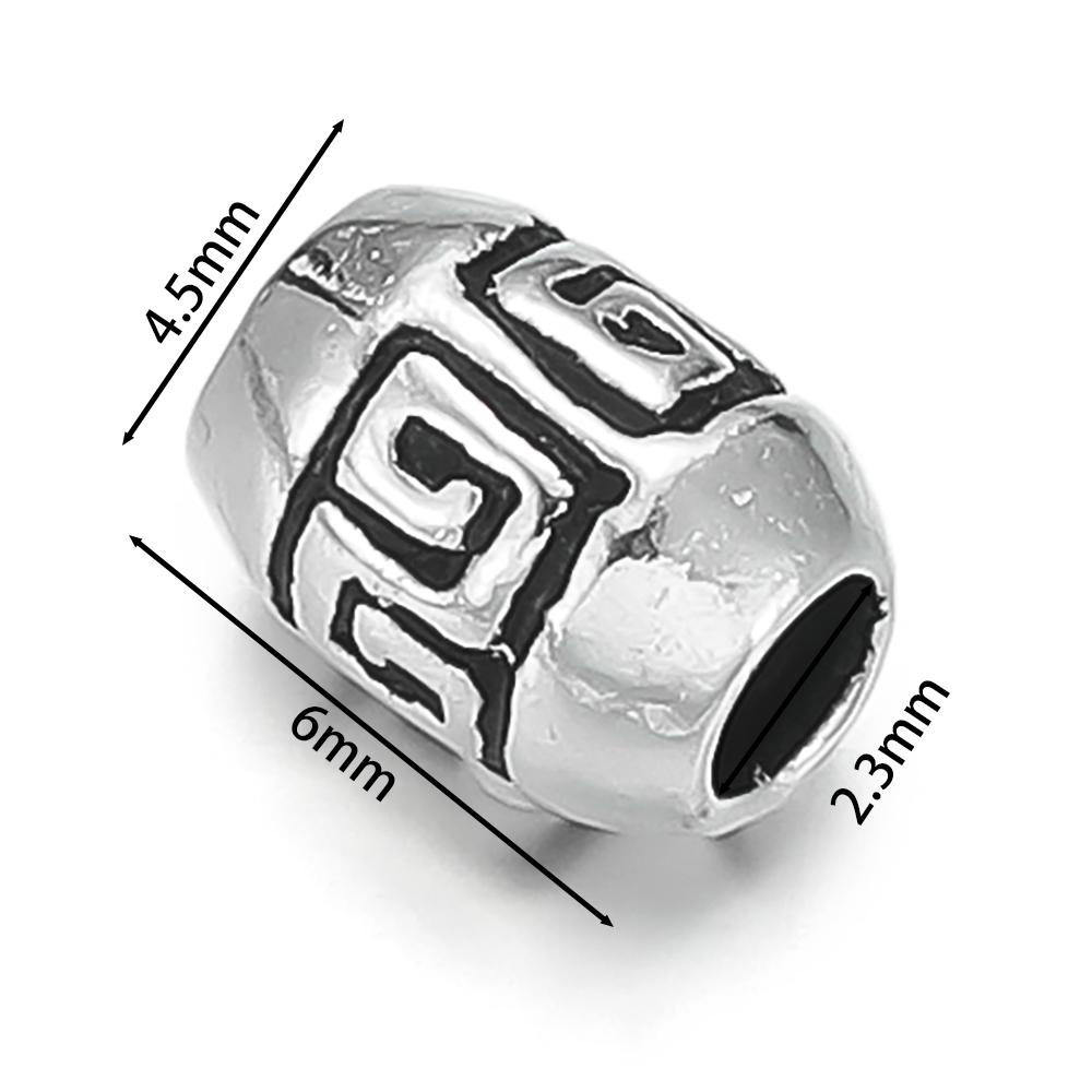 1pcs/lot 925 Sterling Silver Various Shape Silver Color Beads For DIY Jewelry Necklace Bracelets Making Supplies Accessories
