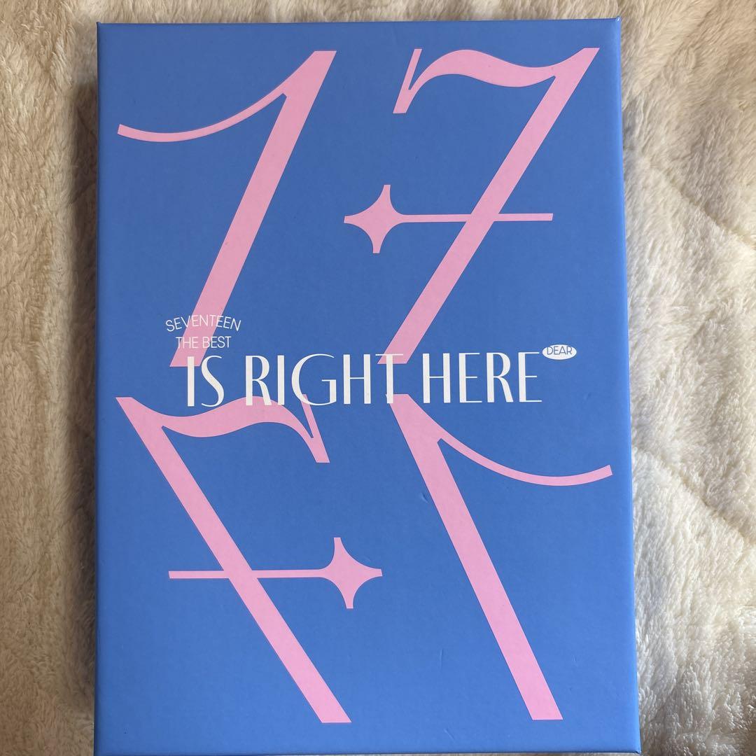 

[USED] SEVENTEEN THE BEST IS RIGHT HERE