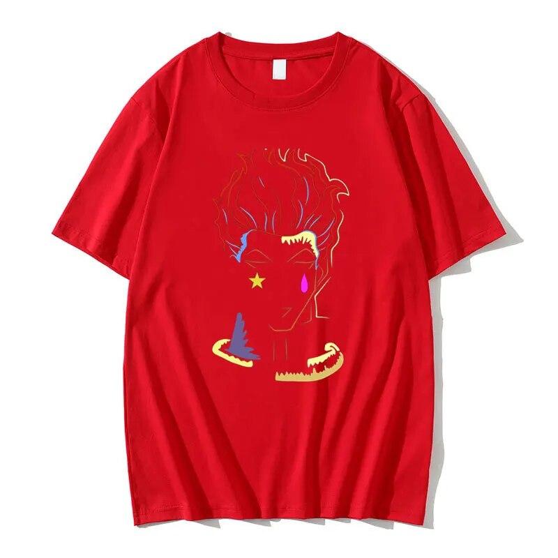 Anime Hunter X Hunter Hisoka Tričko s potiskem Streetwear Unisex Móda Harajuku Tričko Krátký rukáv Unisex Dámské Unisexga Trička pro volný čas