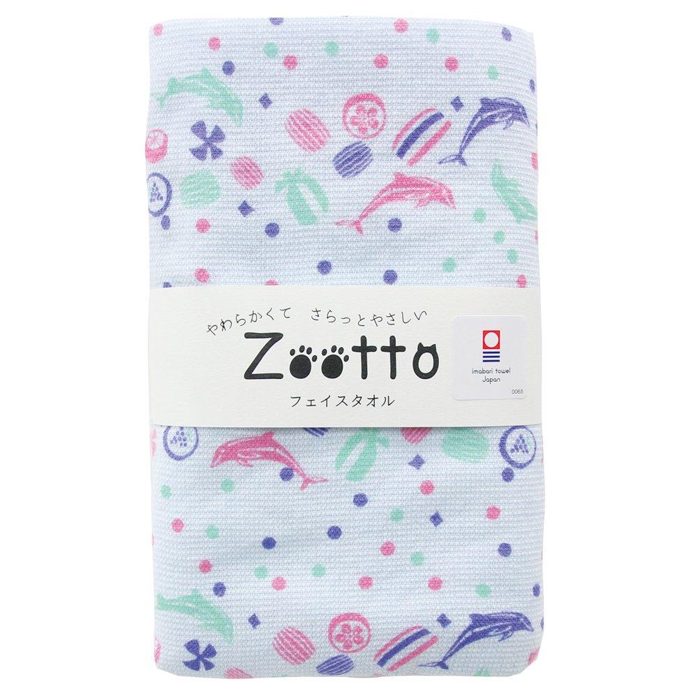 

PRAIRIE DOG Zootto Imabari Towel Face Towel Dolphin Candy