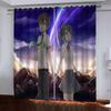 Makoto Shinkai Your Name Curtain Cartoon Anime 3D Digital Printing High Density Blackout