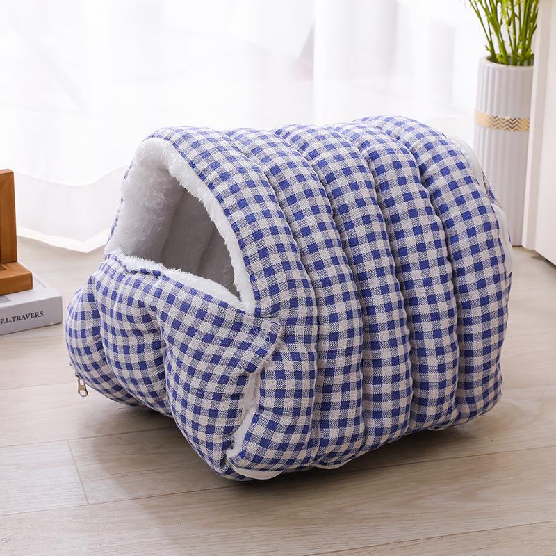 

Тепле Велюрове Всесезонне Миюче Ліжко для Кота Small (for cats up to 8 lbs / dogs up to 5 lbs)
