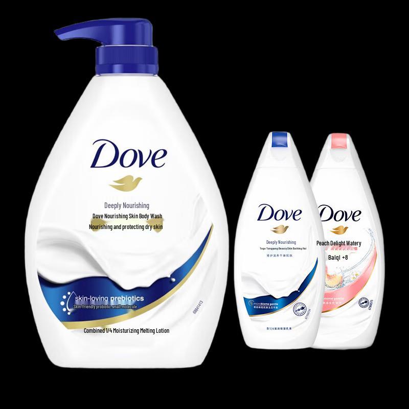 DOVE Deeply Nourishing Shower Gel Set