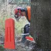 Plastic Tree Felling Wedges Lightweight Trees Cutting Aid Wedges Reusable High Impact Resistance with Spikes Woodcutting Tools