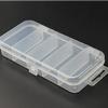 Adjustable Temperature Resistant Fishing Tool Organizers Double Layer Fishing Baits Storage Case with Secure Latches