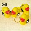 Elektroschock-Enten-Schlüsselanhänger, neuartiges Streich-Gadget-Spielzeug, kleiner elektrischer Touch-Schlüsselanhänger für Witzliebhaber, urkomisches Trickgeschenk