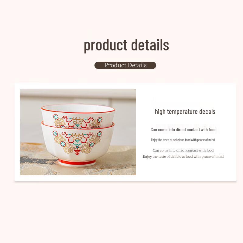 Wo Ding 14-Piece Ceramic Dinnerware Gift Set
