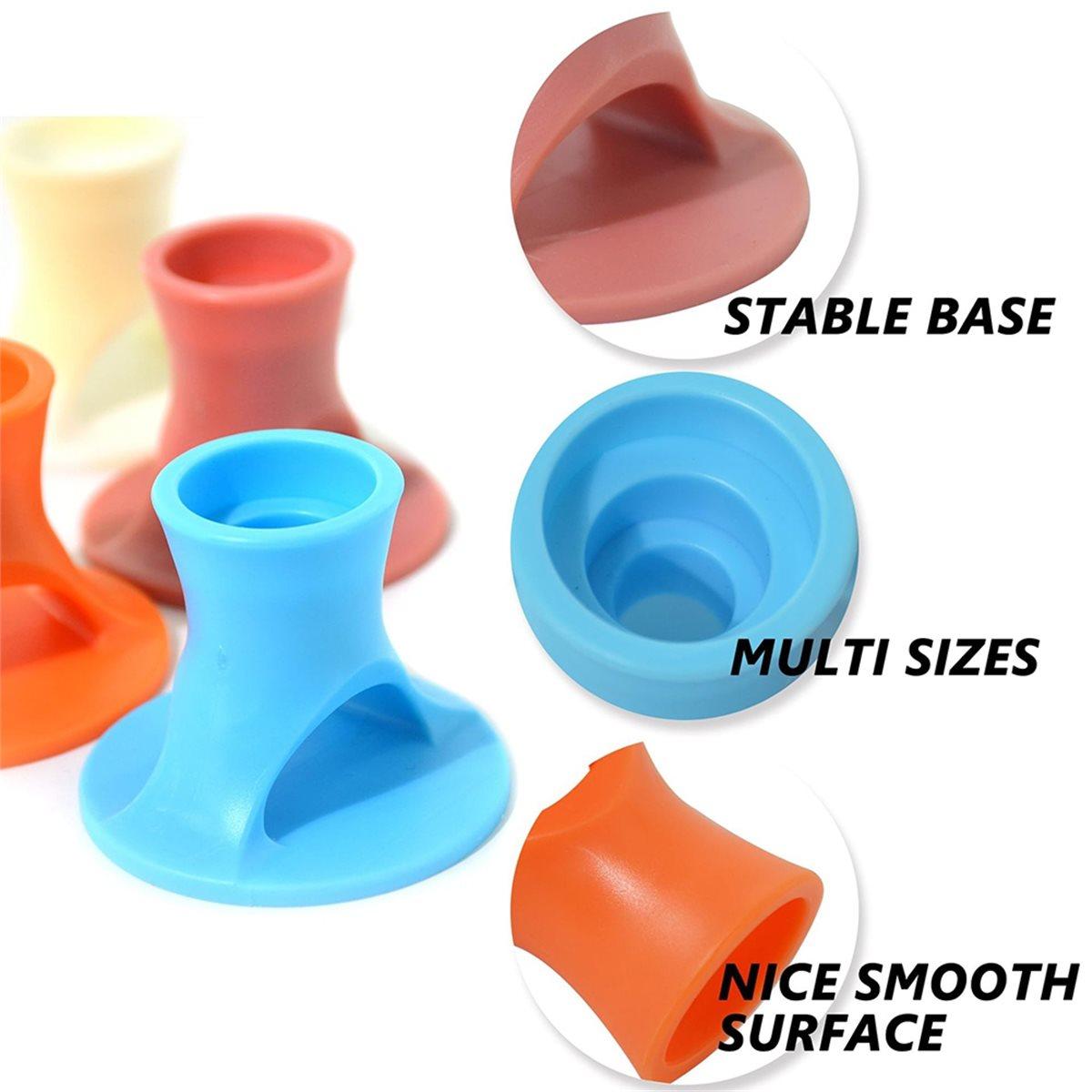 

Liquid Glue Holder Needle Tip Glue Bottle Stand with Base, Craft Glue Holder Organizer for Stable Storage Rack 4pcs China Mainland