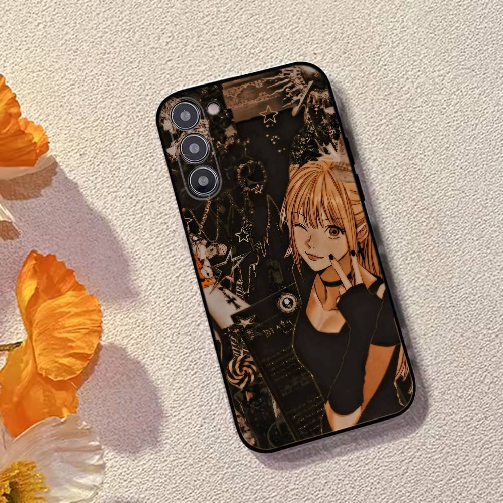 D-Death Note Amane Misa Phone Case Silicone Soft For Samsung Galaxy A73,A72,A71,A70,A53,A52,A51