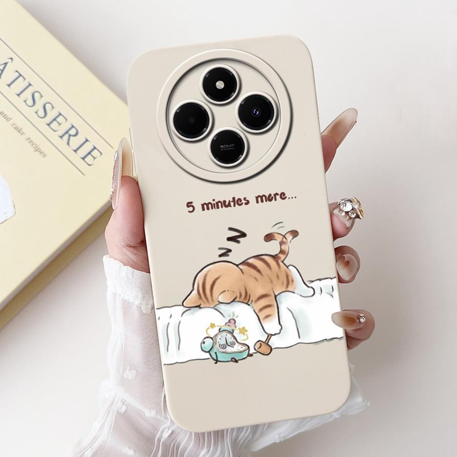 For Xiaomi Redmi 14C Case PocoC75 Cute Panda Cartoon Cover Soft TPU Phone Case For Xiaomi Poco C75 C 75 Redmi14C Back Cover Bags
