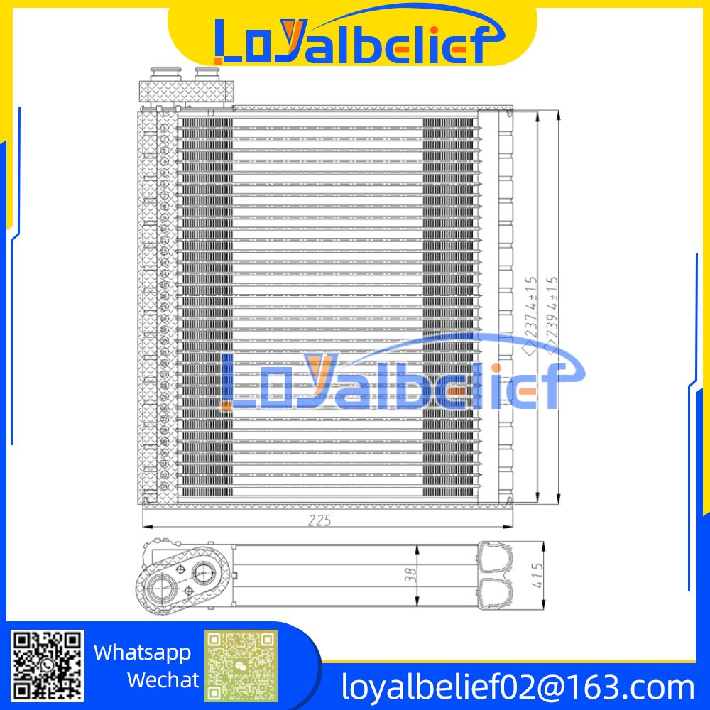 Air Conditioning AC Evaporator For Honda Fit 2011 80211-TX9-003 80211TX9003 AS PHOTO