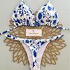 Sexy Mciro Bikini Set Women Holiday Swimsuit Lace-up Swimwear Brazilian Biquini Thong Beachwear Party Wear Vacation Bikinis