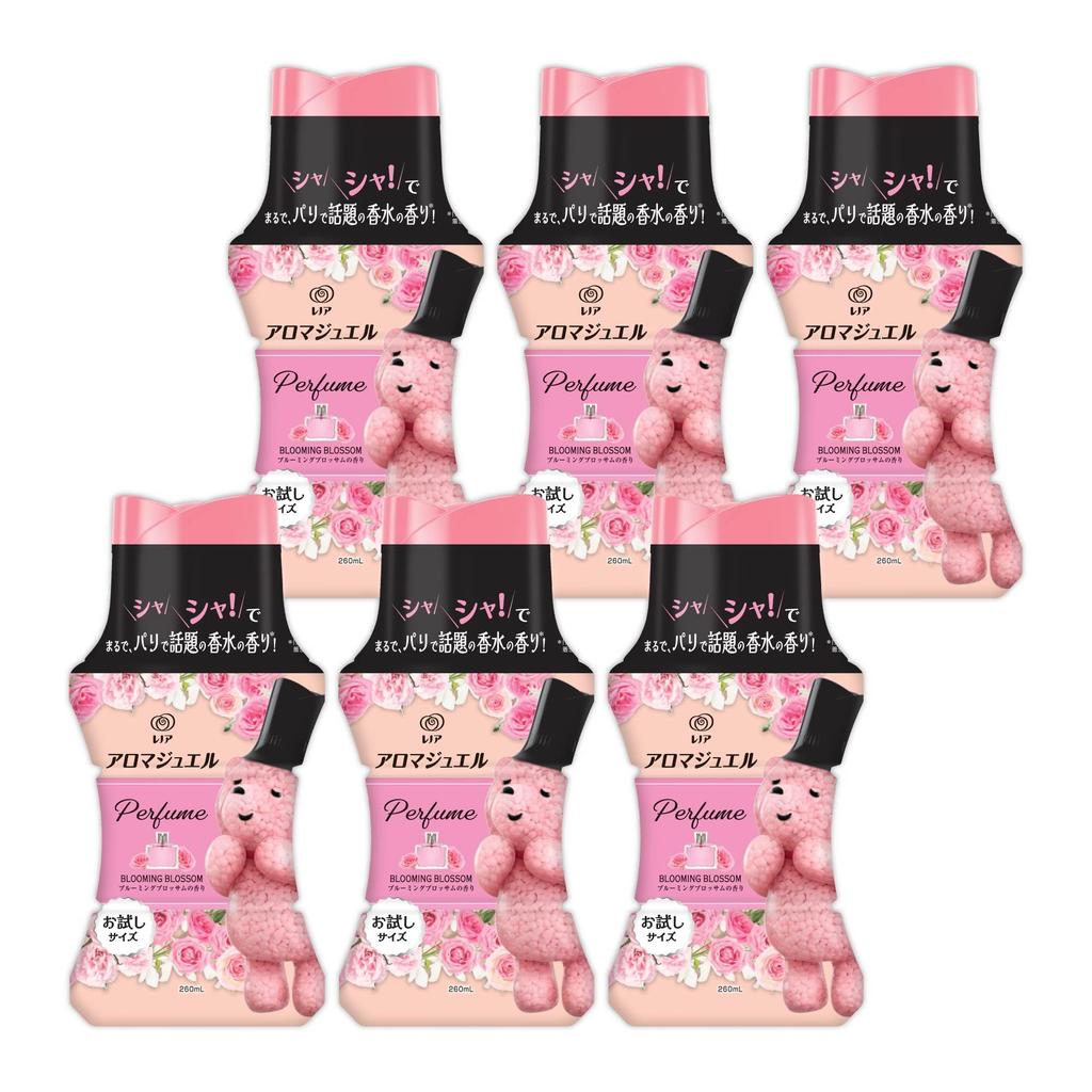 Lenor Aroma Jewel Perfume Laundry Scent Blooming Blossom Trial 260mL X 6 Beads, Scent, Bottle, [Case]