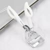 Ergonomic Handle Lashes Curling Clip Stainless Steel False Lash Clamps  Cosmetic Accessories