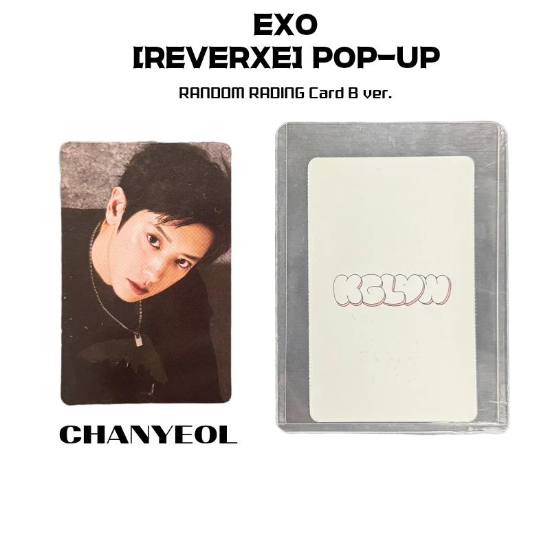 EXO [REVERXE] POP-UP Random Trading Card K-POP Photocard MD 01.CHANYEOL