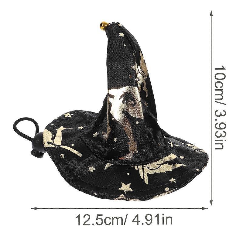 Cosplay Pet Costume Set With Cloak And Hat For Halloween Small Dog 5 Sets Flexible Design For Pet Owners