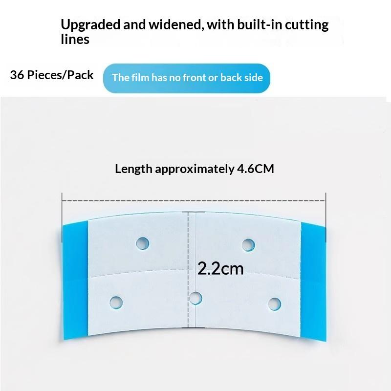 

10/36 Sheets Waterproof Strong Double Sided Adhesive Tape for Lace Wig Toupee Hair Extension Replacement