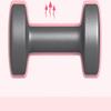 TLXT Women's Rubberized Dumbbells