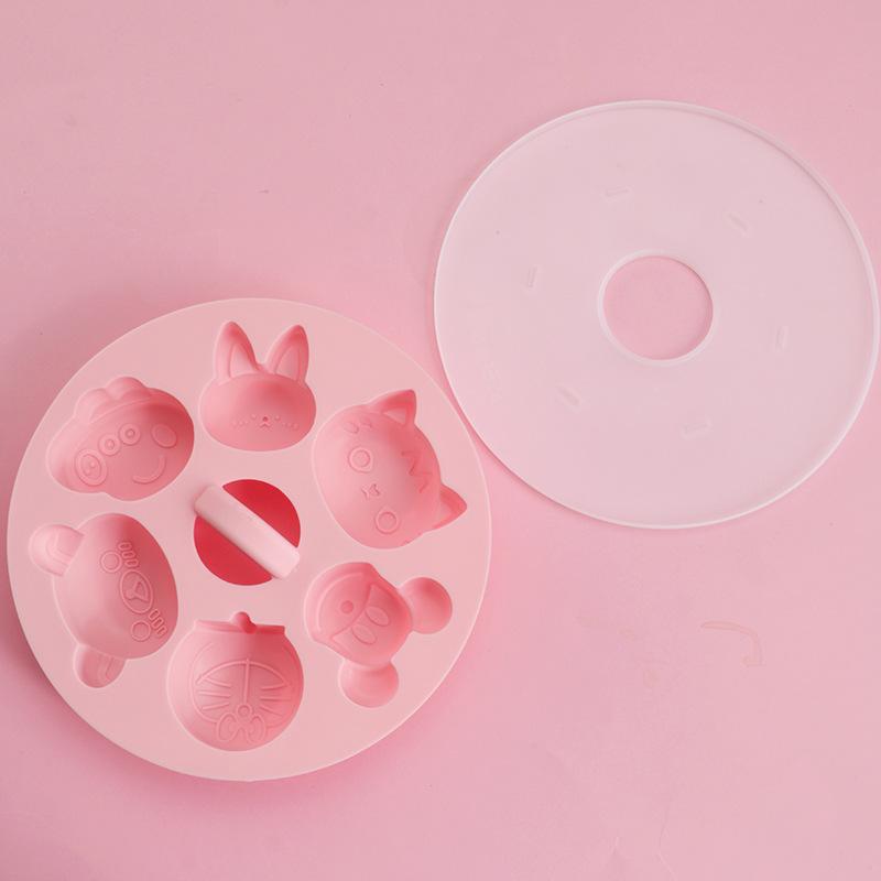 Stampo per Cibo per Bambini, Grado Alimentare, Può Essere Cotto al Vapore o Bollito, Bambino, Stampo per Torta al Vapore, Resistente alle Alte Temperature, Torta a Ciotola, Stampo per Torta in Silicone