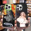 Singer Sydney S-Sweeney Phone Case For IPhone 17 16 15 14 13 12 11 Pro Max Plus Color Silver Cover