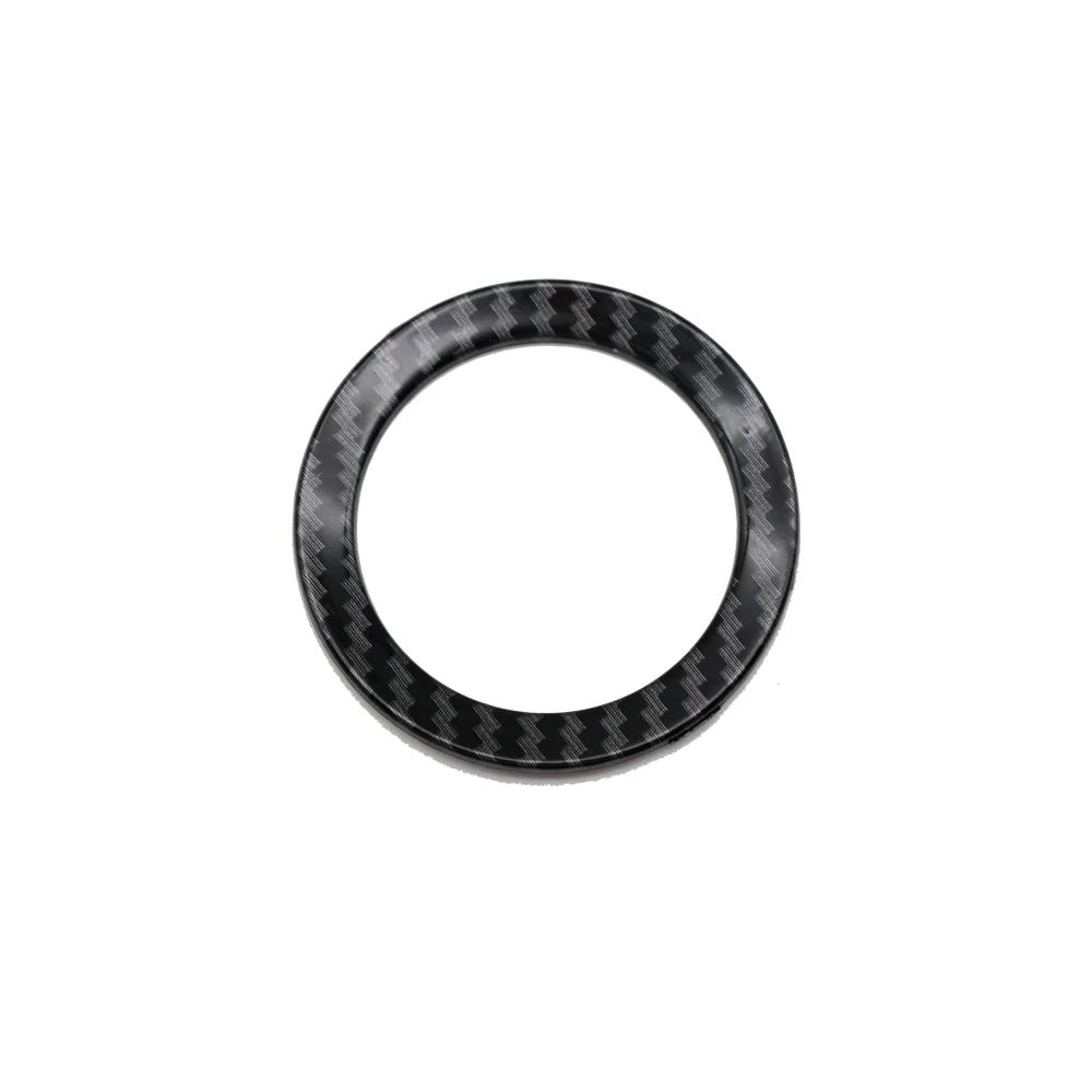 Car Steering Wheel Badge Emblem Sticker Auto Interior Accessories For Skoda Yeti Kodiaq Octavia Karoq Kamiq Fabia Rapid Superb