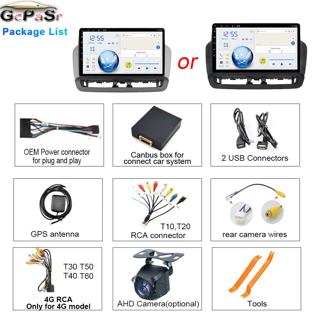 gjbn8 Car Radio For Seat Ibiza 2012 - 2015 2K QLED Android 16 Multimedia Video Player GPS 4G WIFI CarPlay Auto Wireless Stereo No 2Din