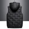 Thick Vest Men Fashion Warm Vests Sleeveless Jacket Coat Solid Color Waistcoat