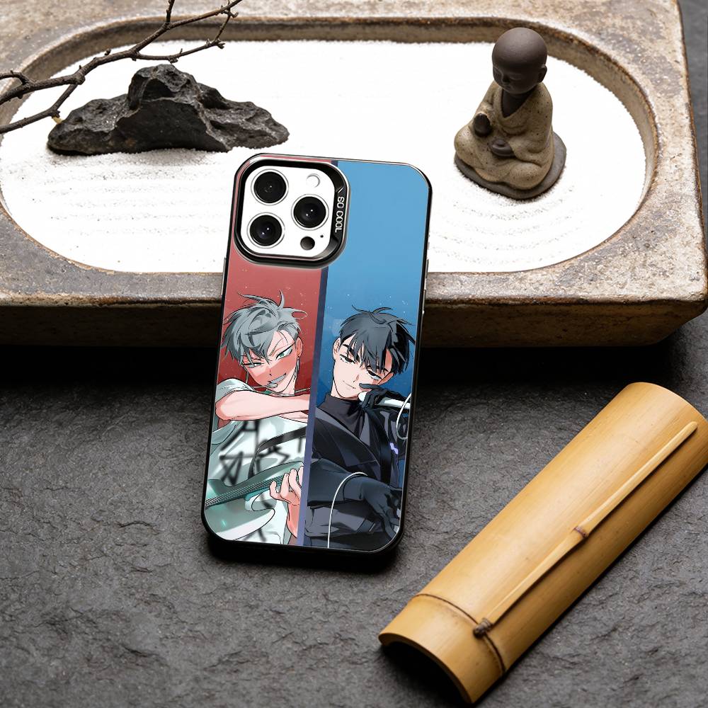 

Чехол для телефона Ivantill A-Alien S-Stage для iPhone 17, 16, 15, 14, 13, 12 Pro Max Черный Конфетный Матовый Ударопрочный Чехол iPhone16