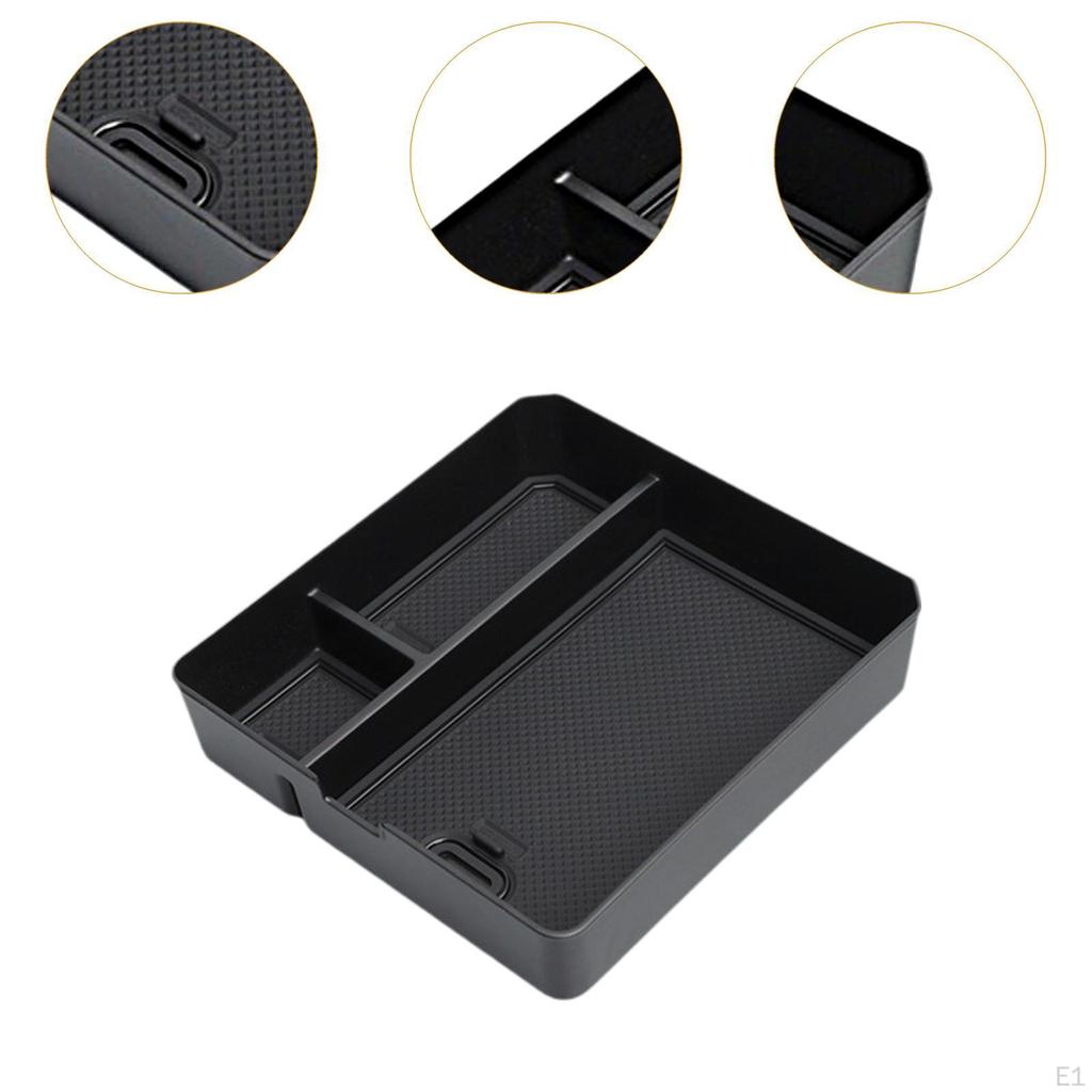 Car Armrest Storage Box Center Console Large Capacity Interior Decor Multipurpose