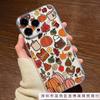 Halloween Pumpkin Illustration for Apple iPhone11/12/13/14/15/16ProMax Transparent Case 8
