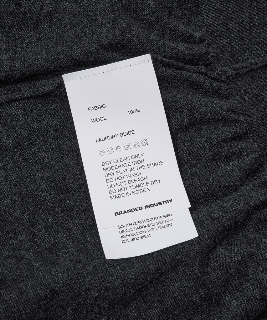 Beulaendideu [Superior] Essential Superfine Round Knit [Charcoal]